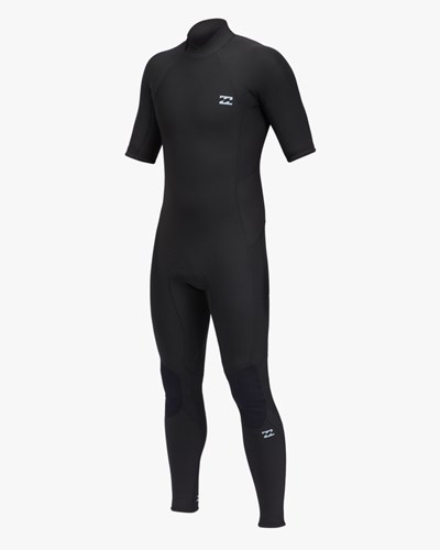 Billabong 2/2 Absolute Back Zip Corta Sleeve Full Wetsuit Negras | AZFKQO740