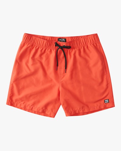 Billabong (2-7) All Day Layback Boardshorts 13" Rojas | TLRMSJ218