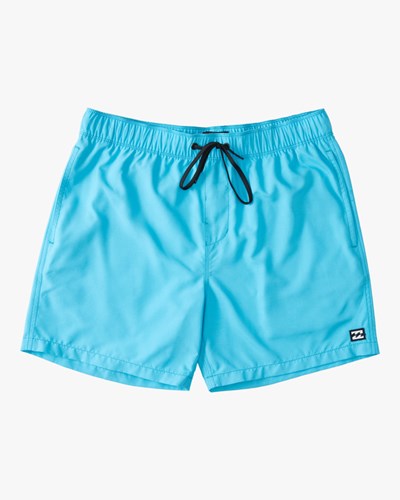 Billabong (2-7) All Day Layback Boardshorts 13" Cyan | VXOUBG853