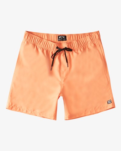 Billabong (2-7) All Day Layback Boardshorts 13" Melon | YCJOLD487