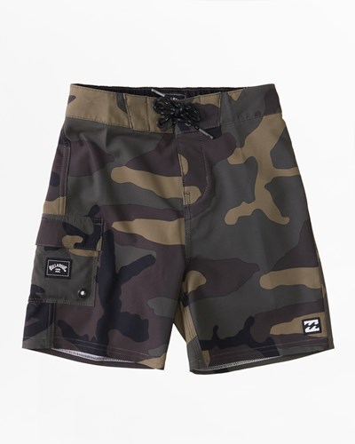 Billabong (2-7) All Day Lo Tide Boardshorts 13" Camuflaje | IYBCZO528