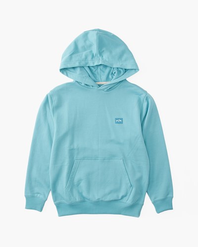 Billabong (2-7) All Day Organic Pullover Hoodie Azules | FQHTYX496