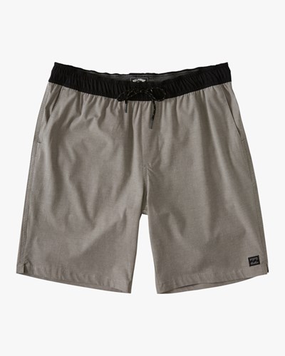 Billabong (2-7) Crossfire Elastic Cintura Shorts 13" Gris | DOSMCL190