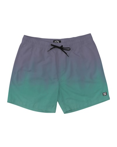 Billabong (2-7) Good Times Layback Boardshorts 13" Verde Menta | YFLIPH048