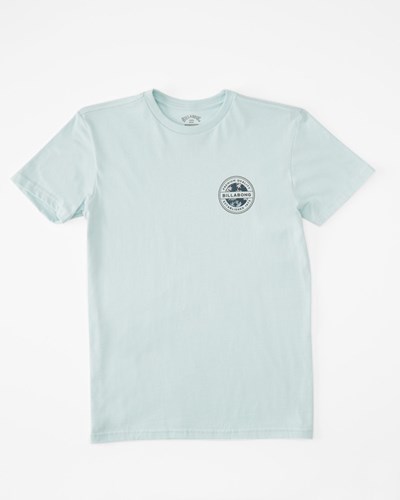 Billabong (2-7) Rotor Fill Corta Sleeve T-Shirt Azules | AOKGXJ283