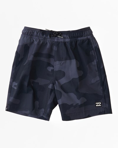 Billabong (2-7) Sundays Layback Boardshorts 13" Negras Camuflaje | VOGWCE169