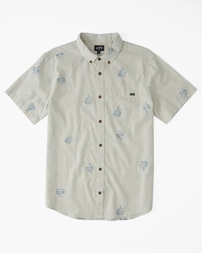 Billabong (2-7) Sundays Mini Organic Corta Sleeve Shirt Desert | FJKUGV159