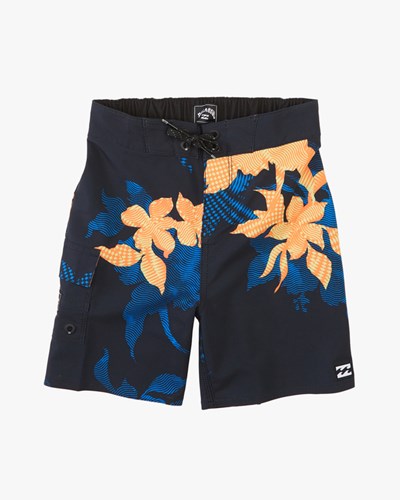 Billabong (2-7) Sundays Pro Boardshorts 13" Neon Night | PCRZNA196