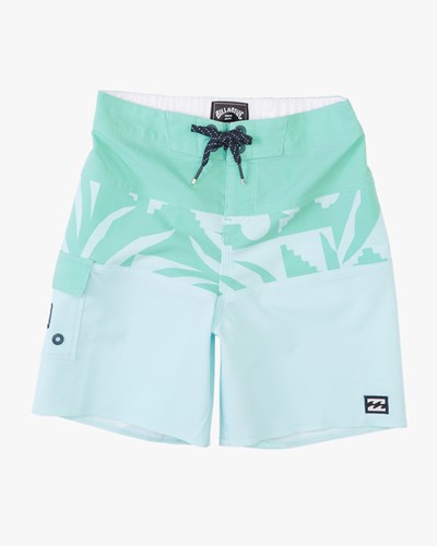 Billabong (2-7) Tribong Pro Boardshorts 13" Verde Menta | AYNCMI524