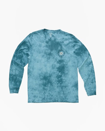 Billabong (2-7) Worshipper Long Sleeve T-Shirt Marine | BLFAKR672