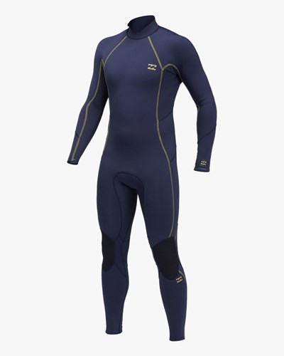 Billabong 3/2 Absolute Back Zip Full Wetsuit Azul Marino | IBPJSW632