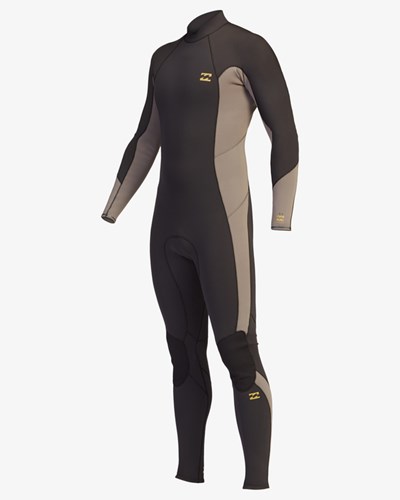 Billabong 3/2 Absolute Back Zip Full Wetsuit Graphite | XRNALY284