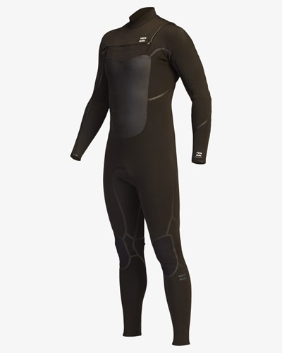 Billabong 3/2 Absolute Plus Chest Zip Full Wetsuit Negras | XGVRPE941