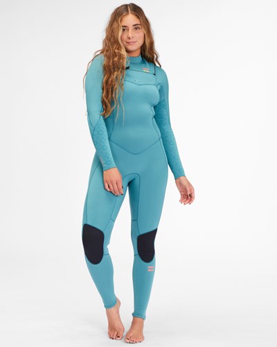 Billabong 3/2 Synergy Chest Zip Full Wetsuit Marine | PAOLCB604