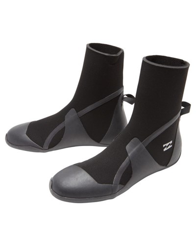 Billabong 3mm Absolute Round Puntera Wetsuit Boots Negras | SDLCWE063