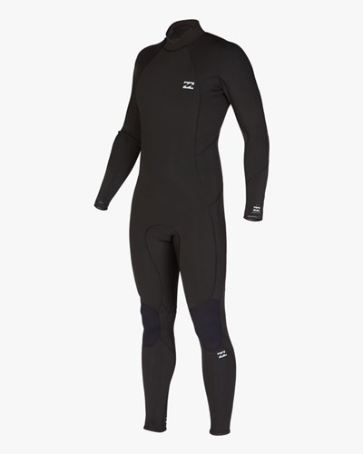 Billabong 4/3 Absolute Back Zip Full Wetsuit Negras | OLHPFS246