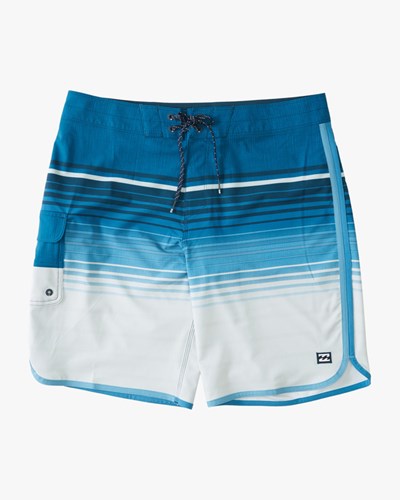 Billabong 73 Stripe Pro Boardshorts 18" Harbor | TCEVQJ938