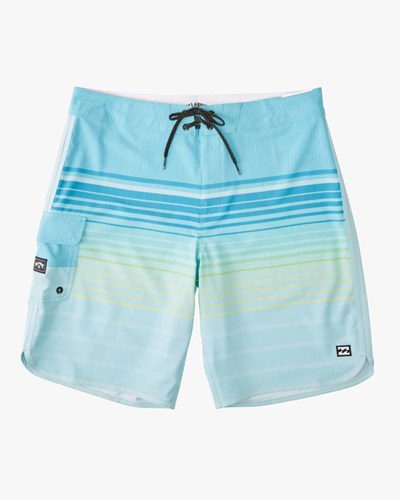 Billabong 73 Stripe Pro Boardshorts 18" Azules | VNZBFL369