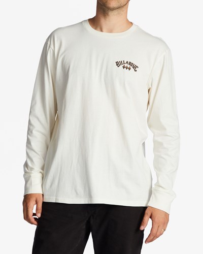 Billabong A/Div Arch Long Sleeve T-Shirt Blancas | QEGTCW837