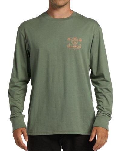 Billabong A/Div Boundary Long Sleeve T-Shirt Surplus | ADIGBV358