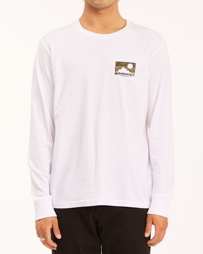 Billabong A/Div Capitan Long Sleeve T-Shirt Blancas | AYJBKG483