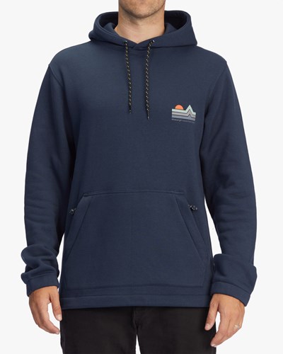 Billabong A/Div Compass Pullover Hoodie Nite | JGPFYA712