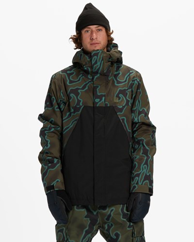 Billabong A/Div Expedition 15K Insulated Snow Jacket Camuflaje | DZMLKR723