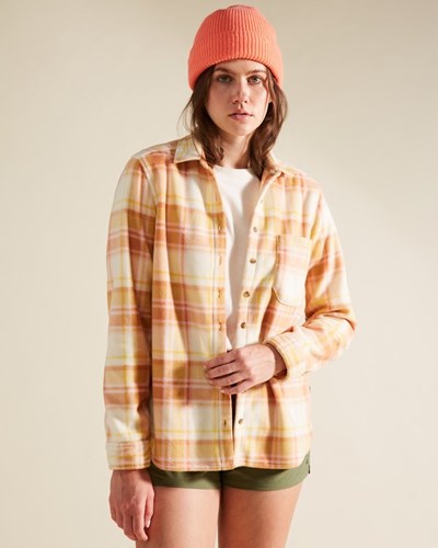 Billabong A/Div Forge Flannel Top Toffee | QCTDUL257