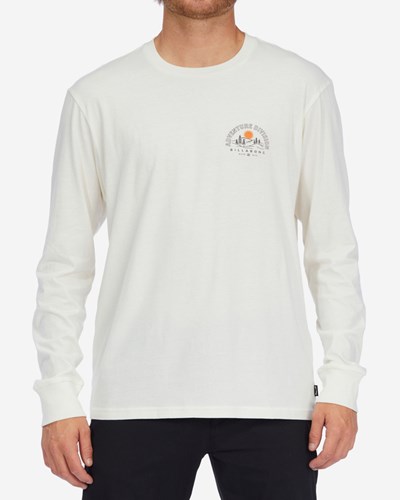 Billabong A/Div Highland Long Sleeve T-Shirt Blancas | KXUJMW672