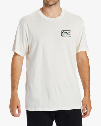 Billabong A/Div Length Corta Sleeve T-Shirt Blancas | FMUPQZ706