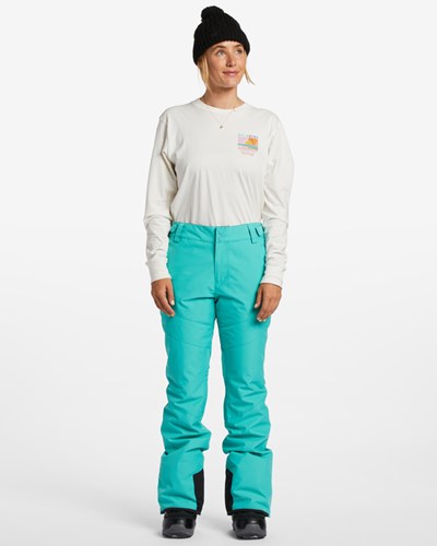 Billabong A/Div Malla Insulated Snow Pants Seagreen | IYTPEU493