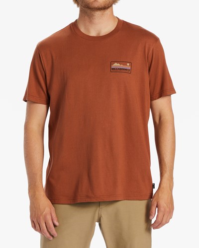 Billabong A/Div Range Corta Sleeve T-Shirt Amber | IYRCWP390