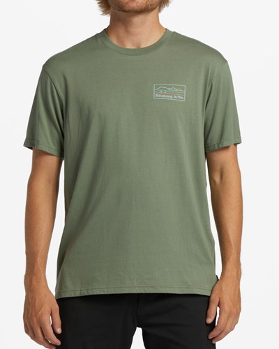 Billabong A/Div Range Corta Sleeve T-Shirt Surplus | QHPAFJ143