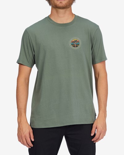 Billabong A/Div Rockies Organic Corta Sleeve T-Shirt Surplus | WJVHXD679