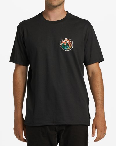 Billabong A/Div Shine Corta Sleeve T-Shirt Negras | KEOQCG863