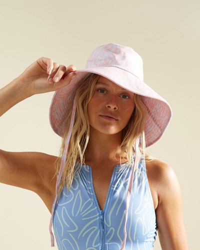 Billabong A/Div Sun Shade Bucket Hat Lit Up Lilac | NEFVBY910