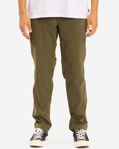 Billabong A/Div Surftrek Plus Pants Verde Oliva Oscuro | WJHAOS698