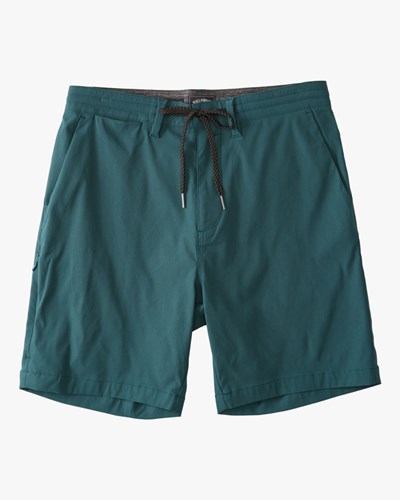 Billabong A/Div Surftrek Plus Shorts 19" Verde Menta | GCJIAL730