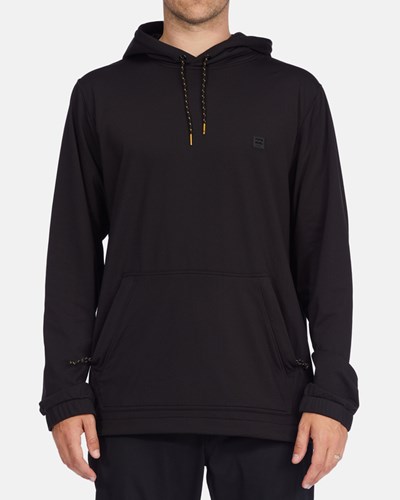 Billabong A/Div Surftrek Pullover Hoodie Negras | GZCRMX137