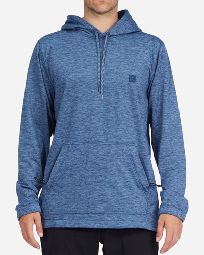 Billabong A/Div Surftrek Pullover Hoodie Azules Oscuro | NPAMYJ695