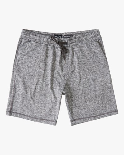 Billabong A/Div Surftrek Sweatshorts 18" Gris | IBOPKH014