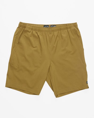 Billabong A/Div Transport Elastic Cintura Shorts 18" Nutmeg | BDKXPE906