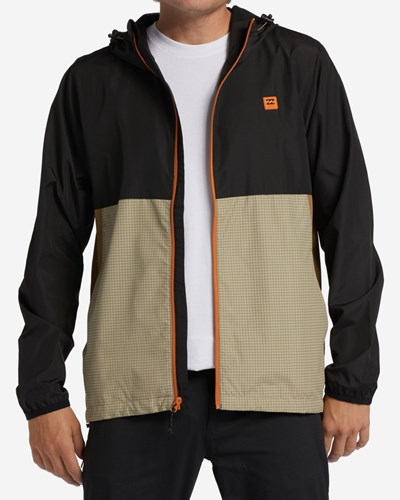 Billabong A/Div Transport Windbreaker Jacket Clay | TOFYLX642