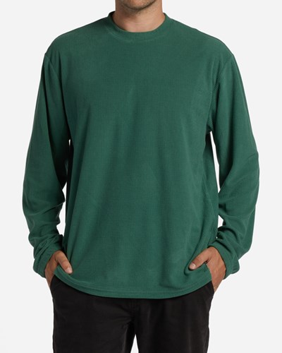 Billabong A/Div Waffle Long Sleeve Thermal Evergreen | KFDTON729