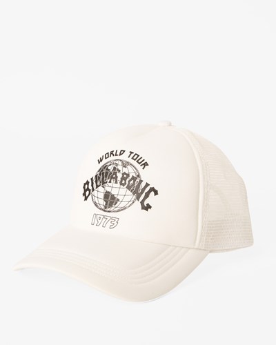 Billabong Across Waves Trucker Hat Salt Crystal | BRKEOP257