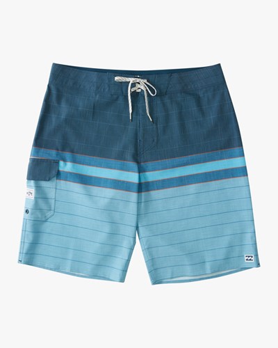 Billabong All Day Heather Stripe Pro Boardshorts 20" Harbor | JEIOQY492