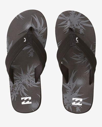 Billabong All Day Impact Print Slip-On Sandals Negras | DSNFMP156