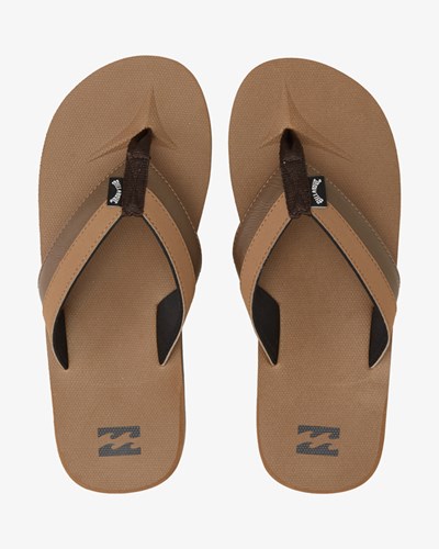 Billabong All Day Impact Slip-On Sandals Camel | IXGYKC983