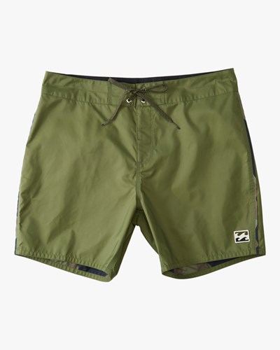 Billabong All Day OG Boardshorts 16" Verde Oliva | UEMHFN432