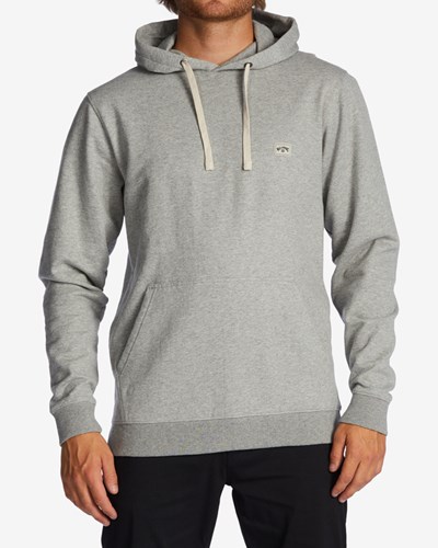 Billabong All Day Organic Pullover Hoodie Gris | USOJZP610